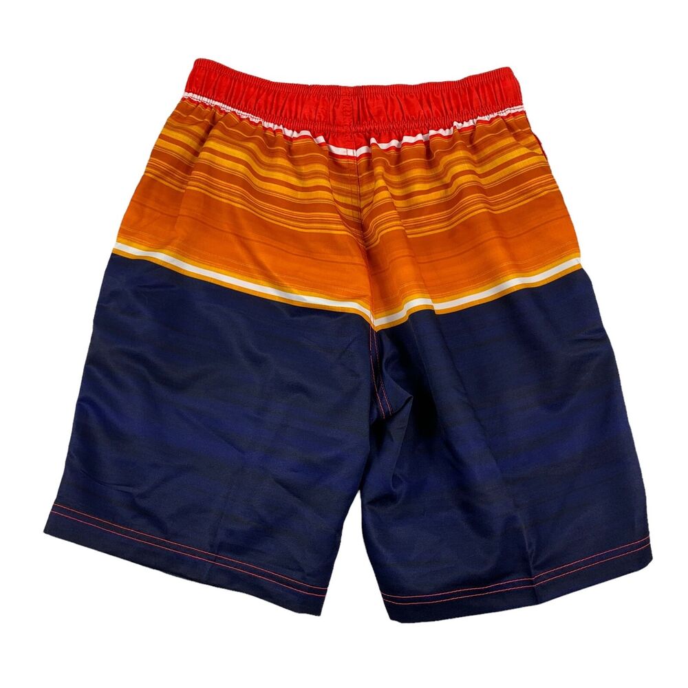 Speedo Mens Barrier Beach Bondi Stretch 20" Board Shorts Swim Trunks Orange S - Picture 2 of 4